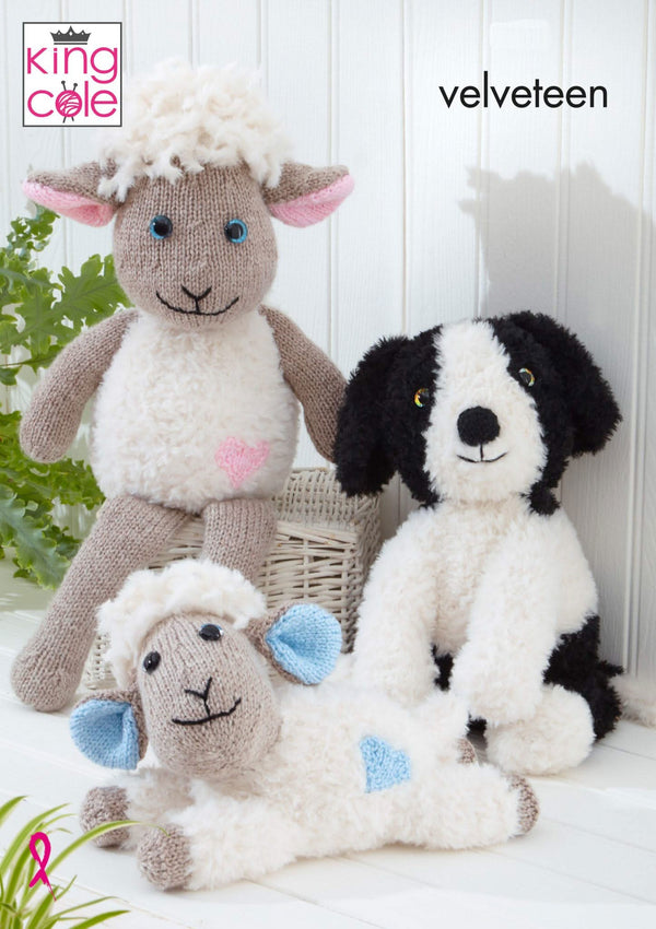 King Cole Velveteen Yarn - Velveteen Snow