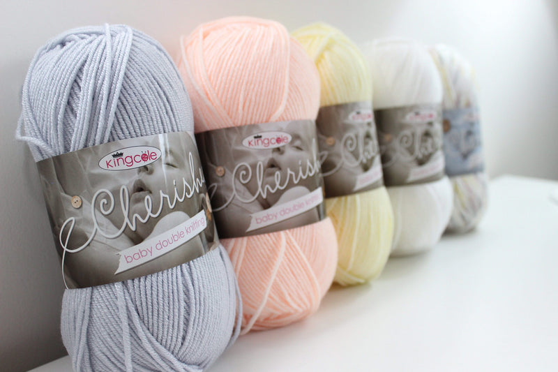 King Cole Cherished Baby DK Yarn - Lemon