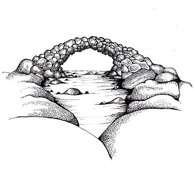 Lavinia Clear Stamp Fairy Bridge