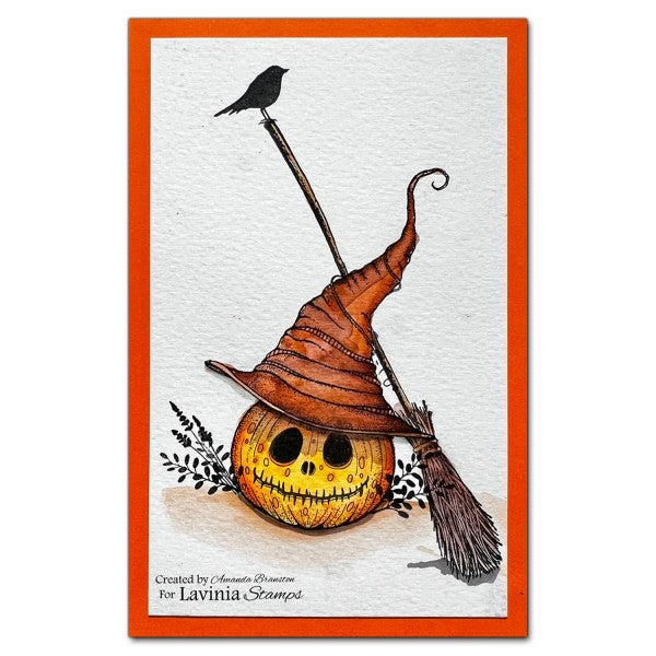 Lavinia Stamps - Playful Pumpkin 5cm x 5cm*