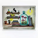 Lavinia Stamps - Purple Cap Mushrooms