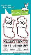 Lawn Cuts Custom Craft Die Pawsitive Christmas*