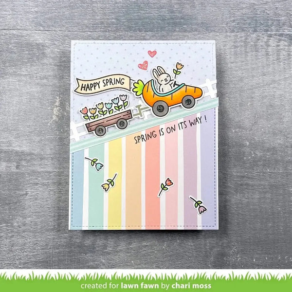 Lawn Cuts Custom Craft Die - Carrot 'Bout You Banner Add-On*