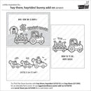 Lawn Fawn Clear Stamp Set - Hey There, Hayrides! Bunny Add-On*