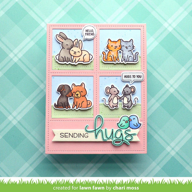 Lawn Fawn Clear Stamp Set - All The Speech Bubbles