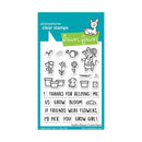 Lawn Fawn Clear Stamp Set - Garden Mouse