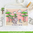 Lawn Fawn Clear Stamp Set - Rhino-Mite!