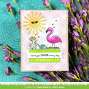 Lawn Fawn Clear Stamp Set - I Love You Mower