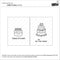 Lawn Fawn Clear Stamp Set - Cake It Easy