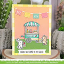 Lawn Clippings Colouring Stencils - Treat Cart Add-On: Tacos