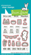 Lawn Cuts Custom Craft Dies - Treat Cart Add-On: Tacos