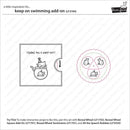 Lawn Clippings Colouring Stencils - Keep On Swimming Add-On