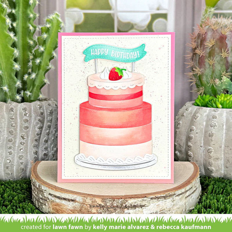 Lawn Cuts Custom Craft Dies - Build-a-Cake