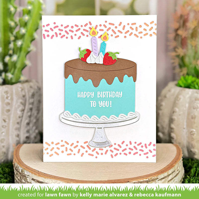 Lawn Cuts Custom Craft Dies - Build-a-Cake