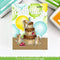 Lawn Clippings Stencils - Background Balloon