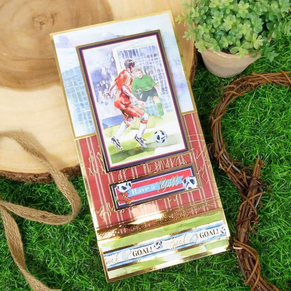 Hunkydory Sporting Pastimes Luxury Foiled Acetate