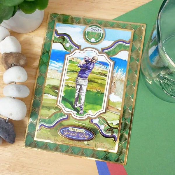 Hunkydory Sporting Pastimes Luxury Foiled Acetate