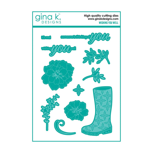 Gina K Designs Die Set - Wishing You Well*
