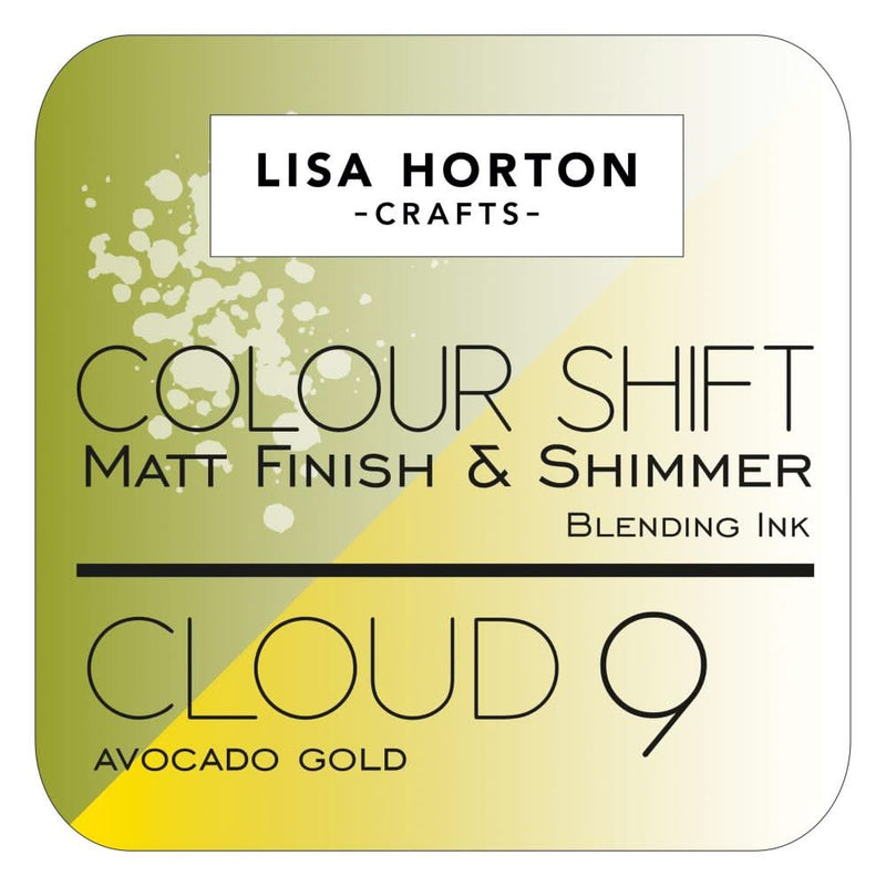 Lisa Horton Crafts Cloud 9 Colour Shift Ink Pad - Avocado Gold