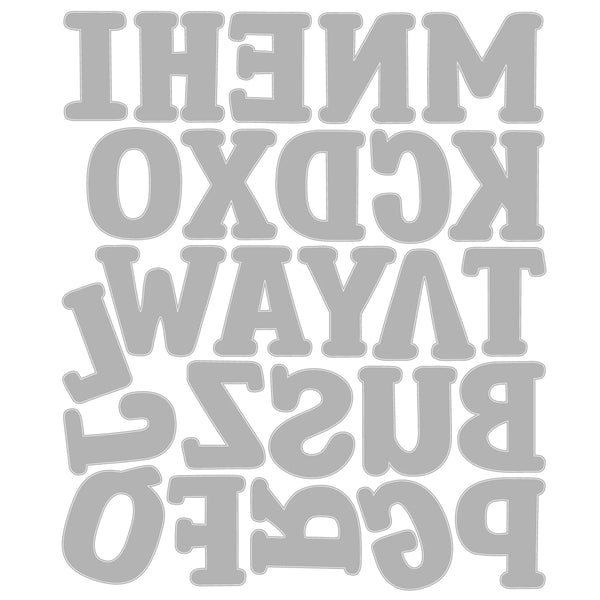 Sizzix Thinlits Die Set By Eileen Hull 26/Pkg - Nora Alphabet