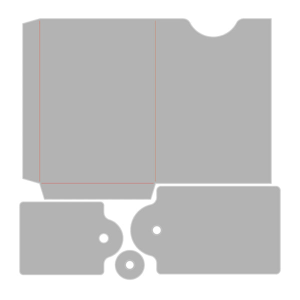Sizzix Thinlits Die Set By Eileen Hull 4/Pkg - Ephemera Pocket & Tags
