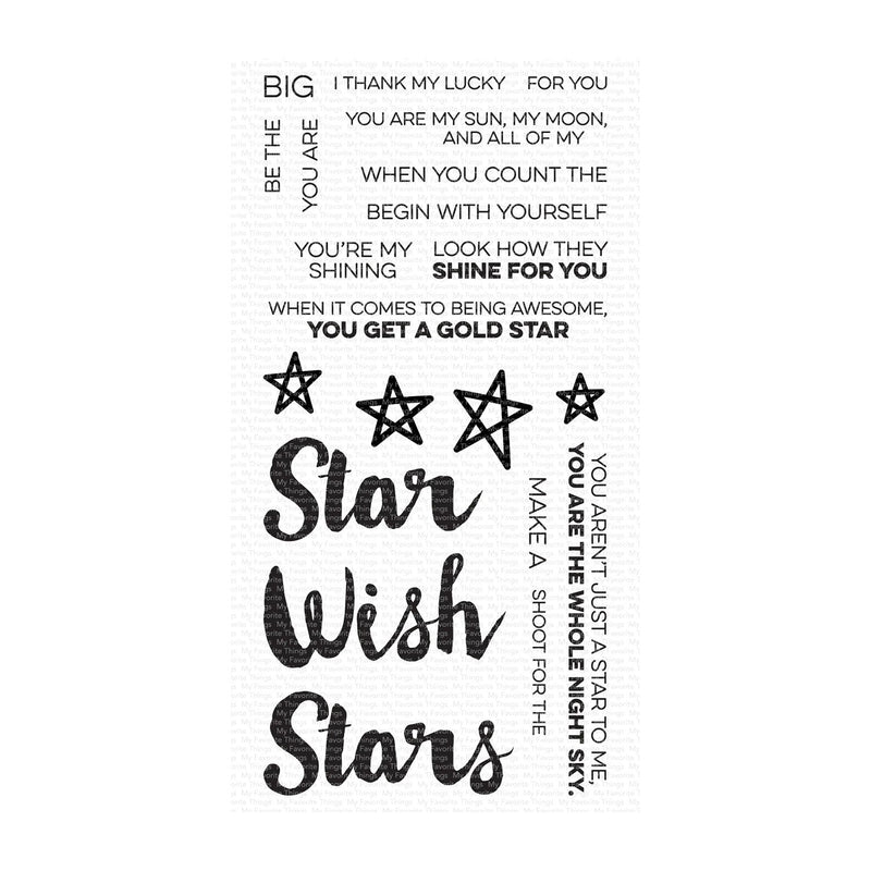 My Favorite Things Clear Stamps 4"x 8" - Count the Stars