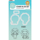 Studio Light Sweet Stories Stamp & Die Set Nr. 76, Little Lion
