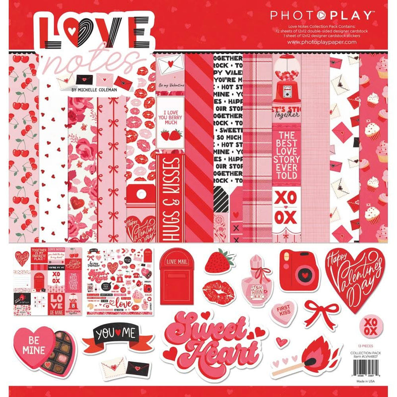 PhotoPlay Collection Pack 12"X12" Love Notes*
