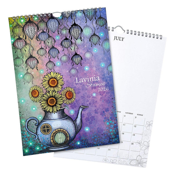 Lavinia Stamps 2026 A4 Calendar