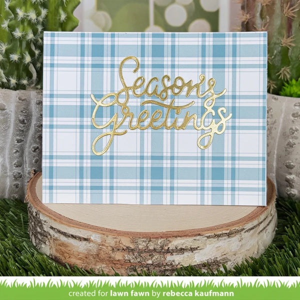 Lawn Cuts Custom Craft Dies - Big Hugs Penguin