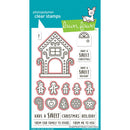 Lawn Fawn Custom Craft Dies - Gingerbread House