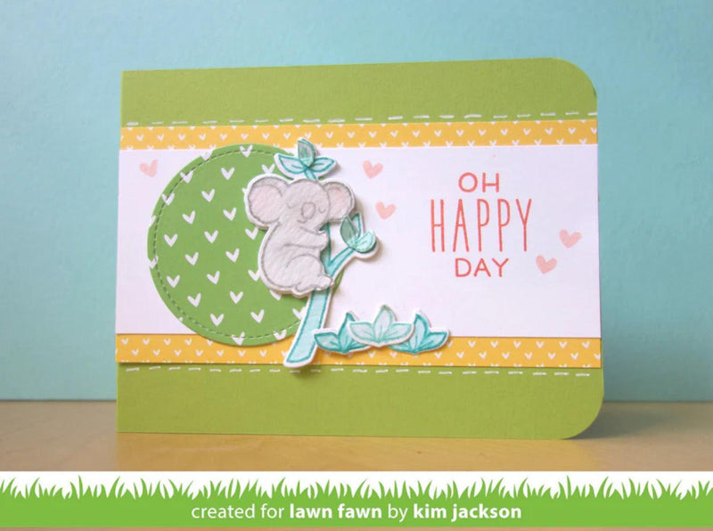 Lawn Fawn Clear Stamp Set - Critters Down Under