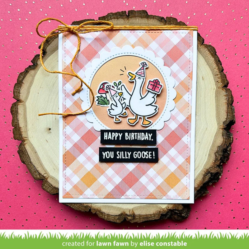 Lawn Fawn Clear Stamp Set - Silly Goose!
