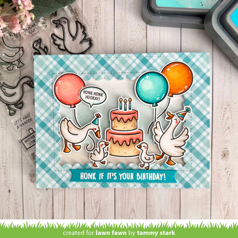 Lawn Fawn Clear Stamp Set - Silly Goose!