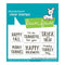 Lawn Fawn Clear Stamp Set - Tiny Tag Sayings: Fall