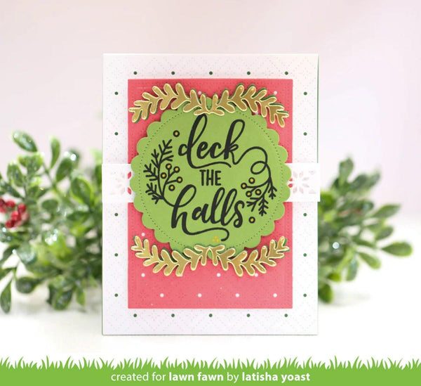 Lawn Fawn Clear Stamps - Big Messages: Christmas