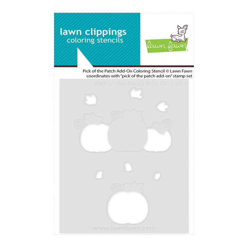 Lawn Fawn Colouring Stencil - Pick of the Patch Add-On