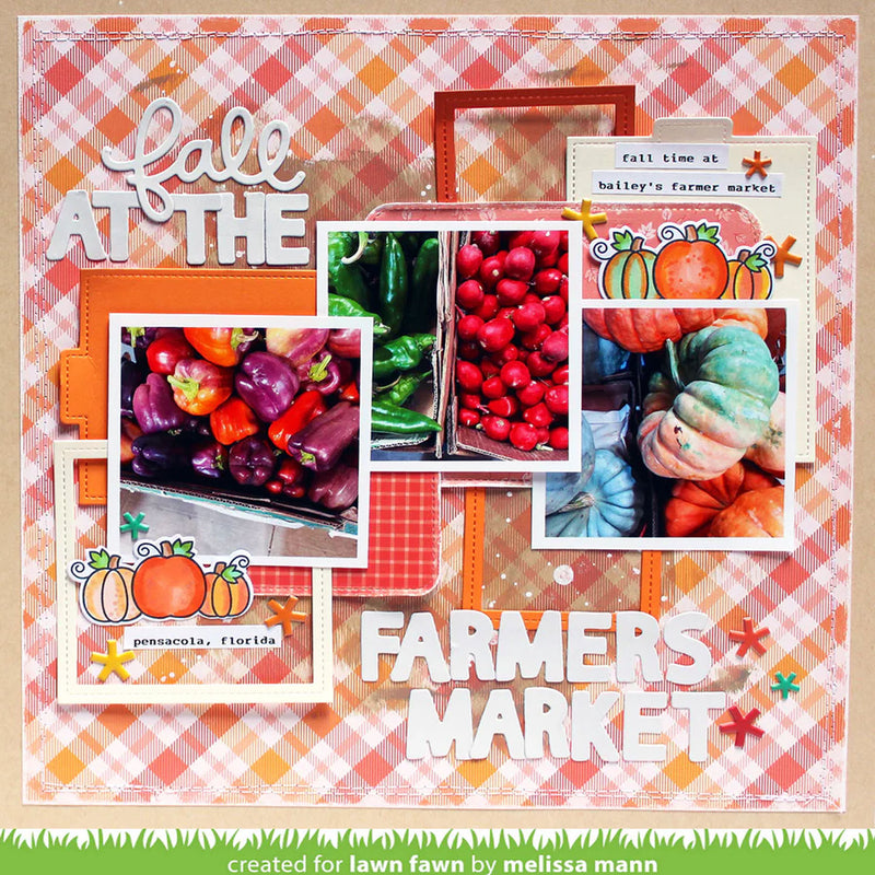 Lawn Fawn Favorite Flannel Fall Collection Pack