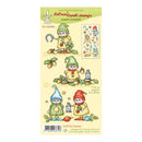 Leane Creatief Combi Clear Stamp - Gnomes