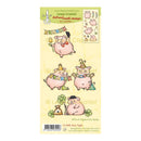 Leane Creatief Combi Clear Stamp - Party Piglet