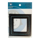 Li'l Davis Designs - Stitched Leather Frame - Blue