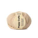 Poppy Crafts Wool Thread Anti-Pilling Yarn 50g - Light Khaki