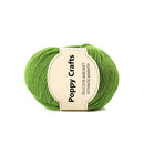 Poppy Crafts Wool Thread Anti-Pilling Yarn 50g - Lime