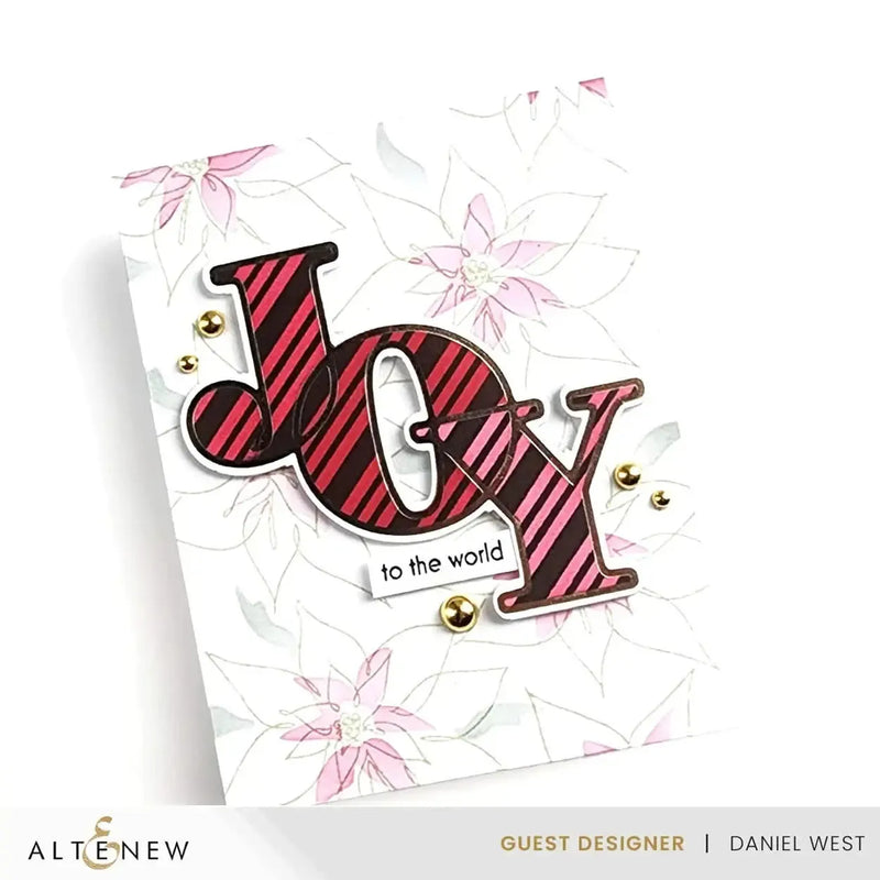 Altenew Linear Life Poinsettias Die Set*