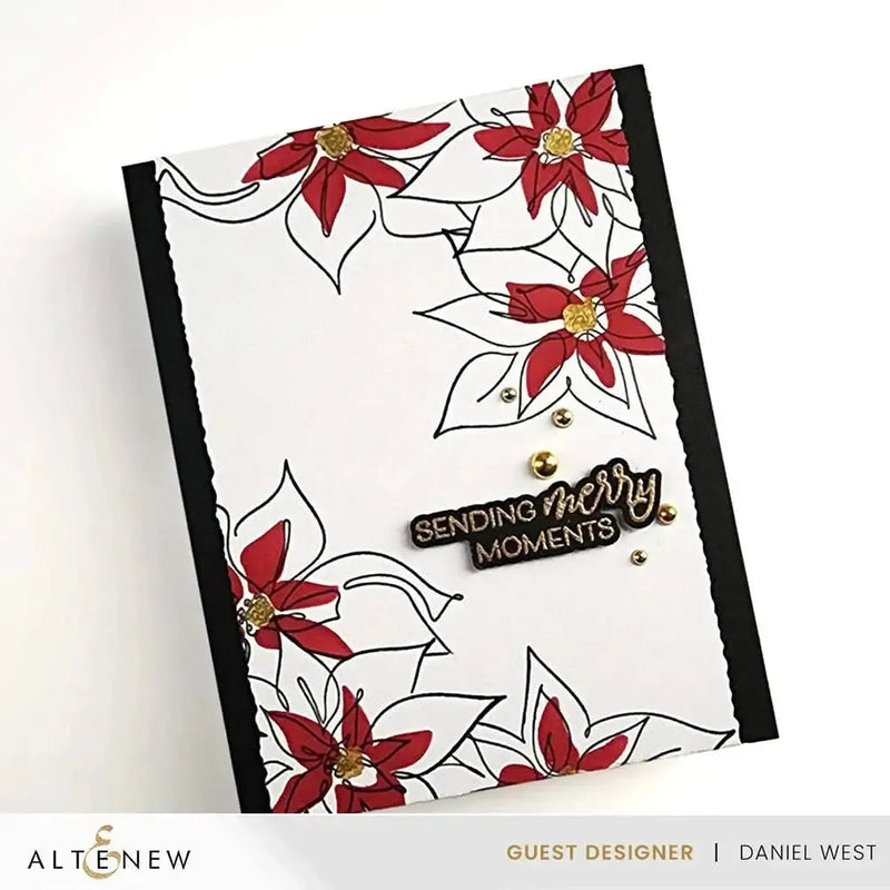 Altenew Linear Life Poinsettias Die Set*
