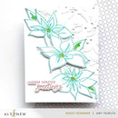 Altenew Linear Life Poinsettias Simple Colouring Stencil*