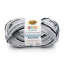 Ball of yarn with a label on a white background