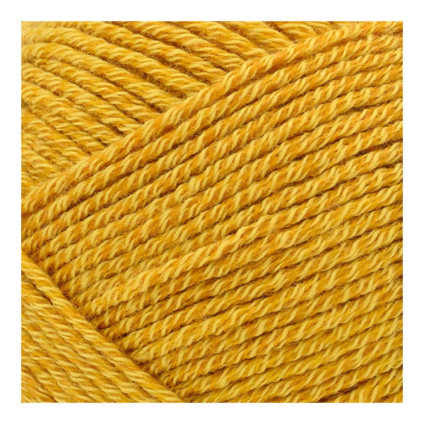 Close-up of a ball of yellow yarn