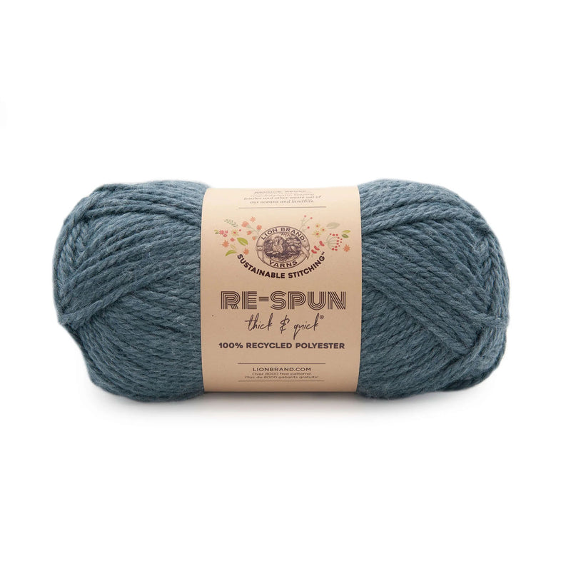 Lion Brand Re-Spun Thick & Quick Yarn - Night Sky