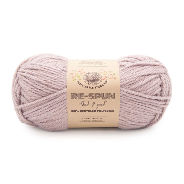 Lion Brand Re-Spun Thick & Quick Yarn - Wisteria